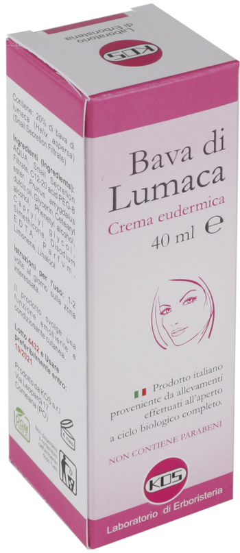 BAVA DI LUMACA CREMA EUDERMICA 40 ML - latuafarmacia.org
