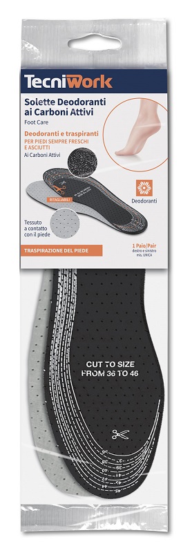 SOLETTE DEODORANTI AI CARBONI ATTIVI 1 PAIO - latuafarmacia.org