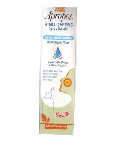 APROPOS RINO DEFENS SOLUZIONE ISOTONICA 125 ML - latuafarmacia.org