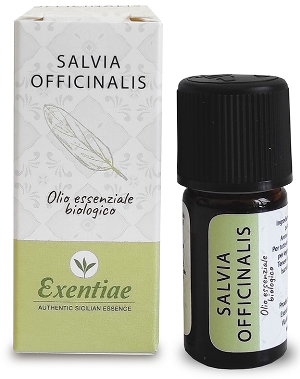 EXENTIAE OLIO ESSENZIALE SALVIA OFFICINALIS SICILIA BIO 5 ML - latuafarmacia.org