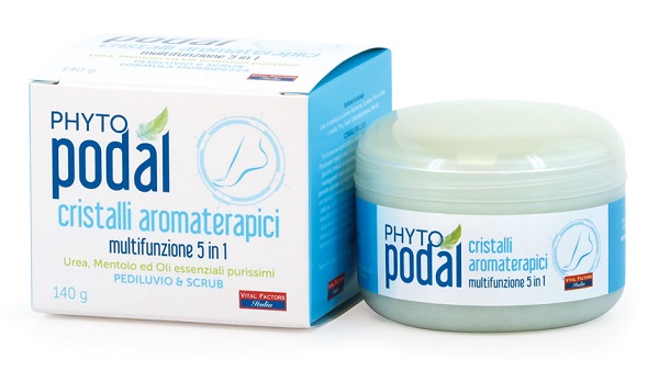 PHYTOPODAL MULTIFUNZIONE 5 IN 1 CRISTALLI AROMATERAPICI 140 G - latuafarmacia.org