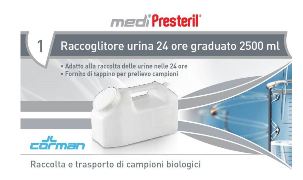 CONTENITORE URINA 24 ORE MEDIPRESTERIL - latuafarmacia.org