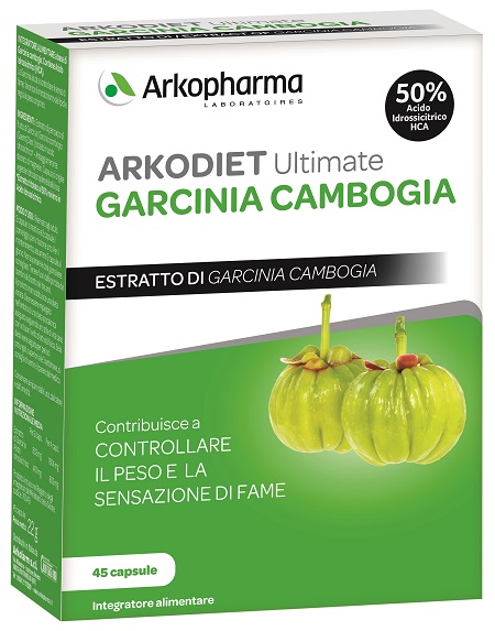 ARKODIET ULTIMATE GARCINIA CAMBOGIA 45 CAPSULE - latuafarmacia.org