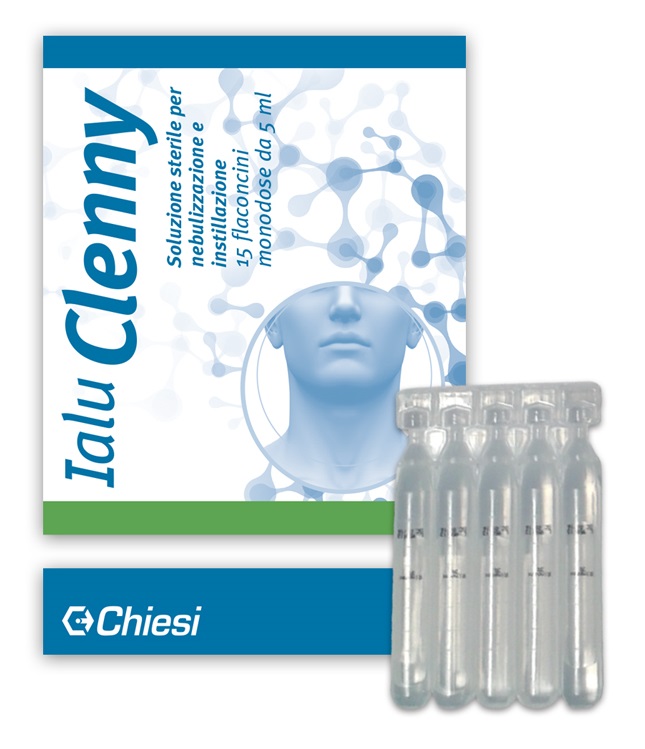 IALU CLENNY 15 FLACONCINI 5 ML SOLUZIONE STERILE PER NEBULIZZAZIONE E INSTILLAZIONE CON ACIDO IALURONICO - latuafarmacia.org