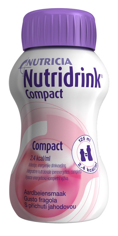 NUTRIDRINK COMPACT FRAGOLA 4X125 ML - latuafarmacia.org