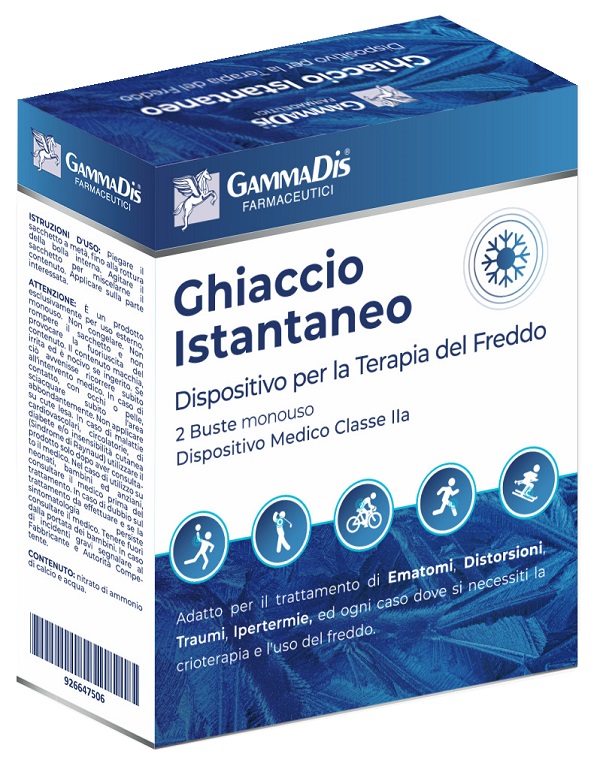GHIACCIO ISTANTANEO TNT GAMMADIS 2 PEZZI GAMMADIS - latuafarmacia.org