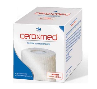 BENDA ELASTICA AUTOADERENTE CEROXMED 2000 X 10 CM 1 PEZZO - latuafarmacia.org