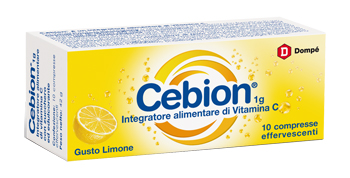 CEBION EFFERVESCENTE VITAMINA C LIMONE 10 COMPRESSE - latuafarmacia.org