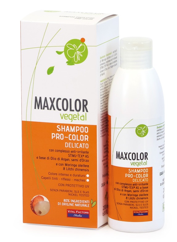 MAXCOLOR VEGETAL SHAMPOO PROTETTIVO PROCOLOR 200 ML - latuafarmacia.org