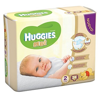 PANNOLINO HUGGIES EXTRA CARE BEBE' BASE 2 24 PEZZI - latuafarmacia.org