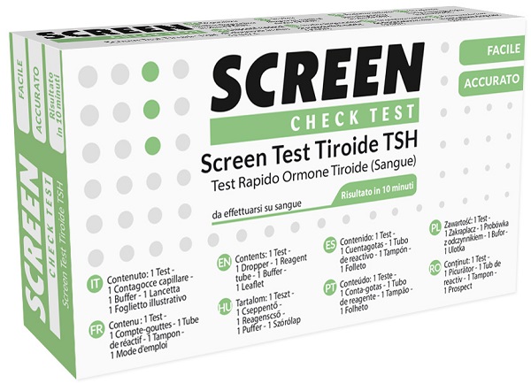 SCREEN TEST RAPIDO ORMONE TIROIDE-STIMOLANTE TSH NEL SANGUE - latuafarmacia.org