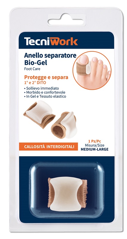 BIO-GEL ANELLO SEPARATORE PER ALLUCE M/L 1 PEZZO - latuafarmacia.org