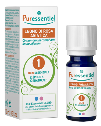 PURESSENTIEL OLIO ESSENZIALE LEGNO ROSA ASIATICA 10 ML - latuafarmacia.org