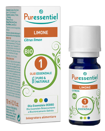 PURESSENTIEL LIMONE OLIO ESSENZIALE BIO 10 ML - latuafarmacia.org