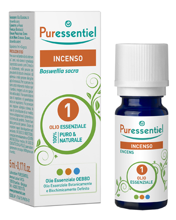 PURESSENTIEL INCENSO OLIO ESSENZIALE 5 ML - latuafarmacia.org