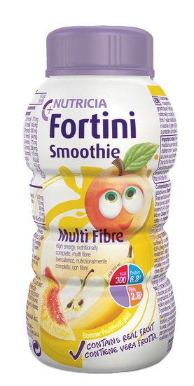 FORTINI SMOOTHIE MULTI FIBRE GUSTO FRUTTI GIALLI 200 ML - latuafarmacia.org