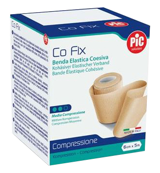 BENDA ELASTICA PIC CO FIX AUTOADESIVA 12X5CM MEDIUM - latuafarmacia.org