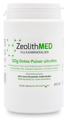 ZEOLITHMED MINERALI VULCANICI DETOX POLVERE ULTRAFINE 120 G - latuafarmacia.org