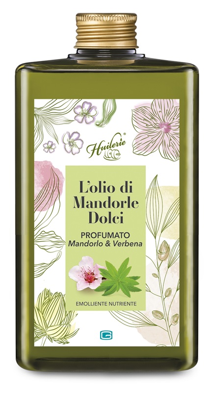 HUILERIE L'OLIO DI MANDORLE DOLCI PROFUMATO MANDORLO & VERBENA 300 ML - latuafarmacia.org