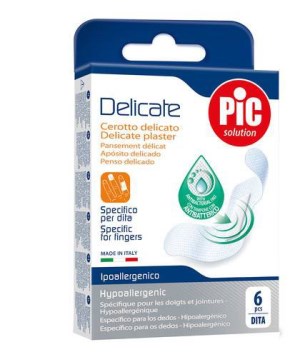CEROTTO PIC DELICATE DITA ANTIBATTERICO 6 PEZZI - latuafarmacia.org