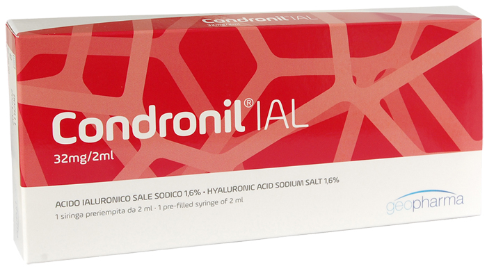 SIRINGA INTRA-ARTICOLARE CONDRONIL IAL ACIDO IALURONICO 1,6% 2 ML - latuafarmacia.org