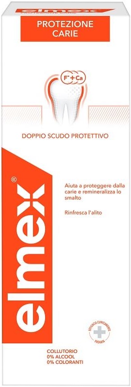ELMEX PROTEZIONE CARIE COLLUTORIO FLUORURO AMMINICO 400 ML - latuafarmacia.org