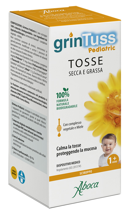 GRINTUSS PEDIATRIC SCIROPPO 180 G - latuafarmacia.org