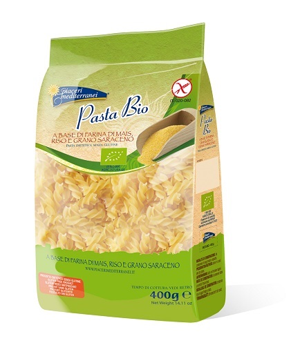PIACERI MEDITERRANEI FUSILLI BIO 400 G - latuafarmacia.org