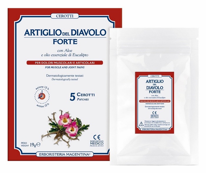 ARTIGLIO DEL DIAVOLO FORTE CEROTTO 5 PEZZI - latuafarmacia.org
