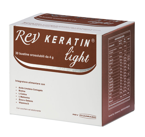 REV KERATIN LIGHT 30 BUSTE 120 G - latuafarmacia.org