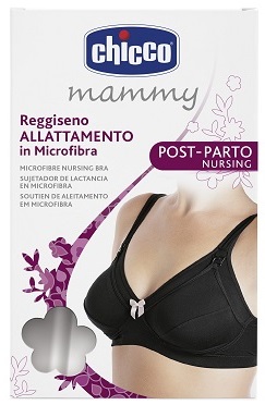 CHICCO MAMMY REGGISENO MICROFIBRA ALLATTAMENTO NERO 6C - latuafarmacia.org