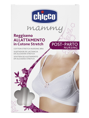 CHICCO MAMMY REGGISENO COTONE ALLATTAMENTO BIANCO 4C - latuafarmacia.org
