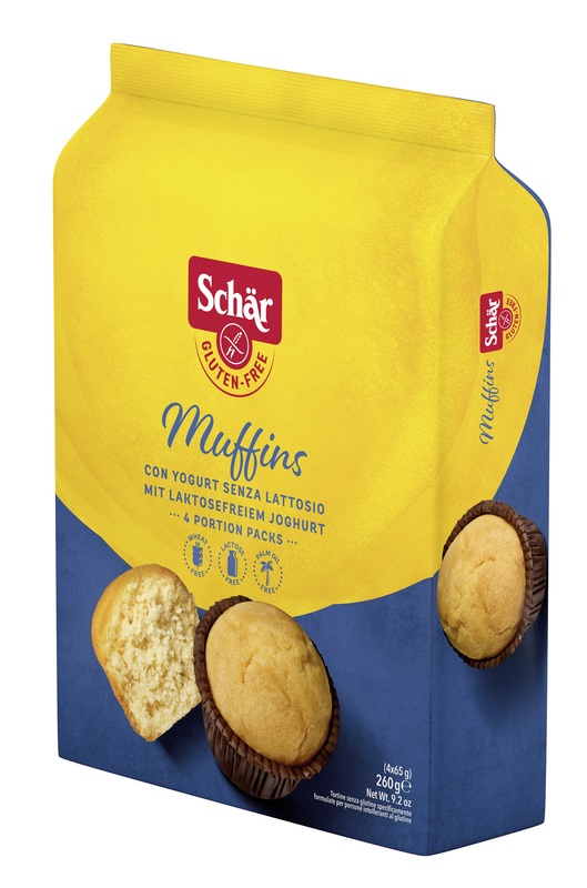 SCHAR MUFFINS SENZA LATTOSIO 4 PORZIONI DA 65 G - latuafarmacia.org