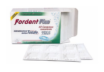 FORDENT PLUS 60 COMPRESSE CONCENTRATE PER DENTIERE E APPARECCHI ORTODONTICI - latuafarmacia.org