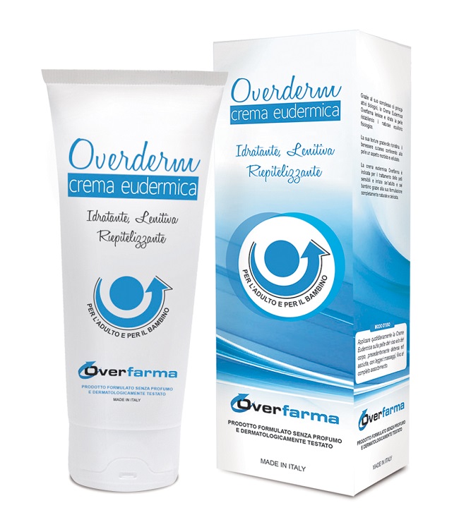 OVERDERM CREMA EUDERMICA IDRATANTE LENITIVA PER ADULTI E BAMBINI 75 ML - latuafarmacia.org