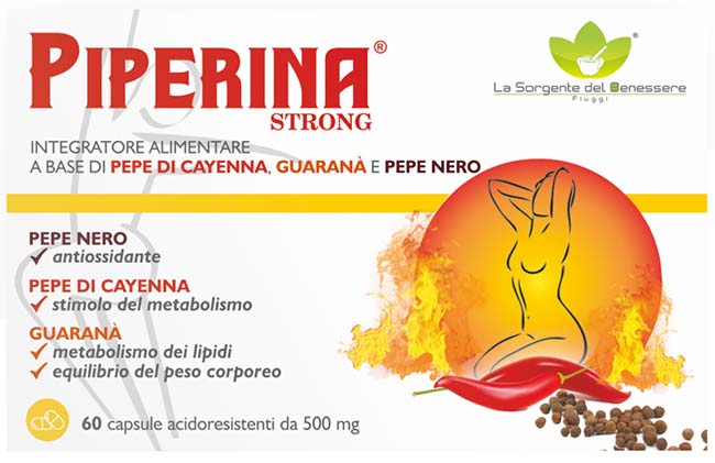 PIPERINA STRONG 60 CAPSULE - latuafarmacia.org