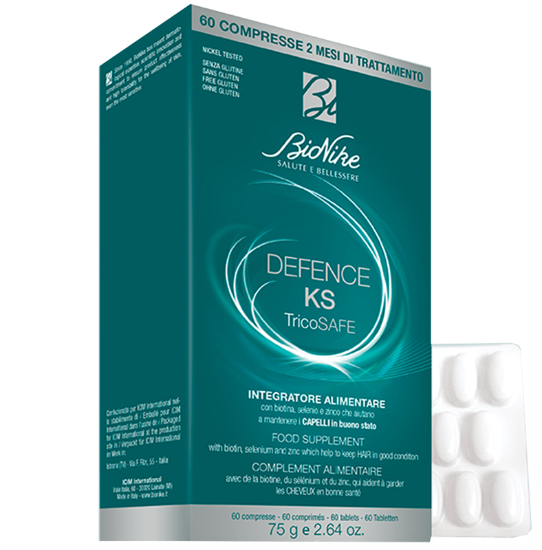 DEFENCE KS TRICOSAFE 36 COMPRESSE - latuafarmacia.org
