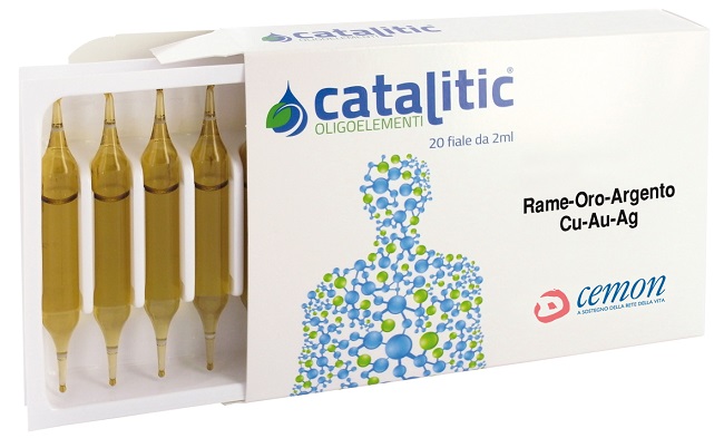 CATALITIC OLIGOELEMENTI RAME ORO ARGENTO CU-AU-AG 20 AMPOLLE - latuafarmacia.org