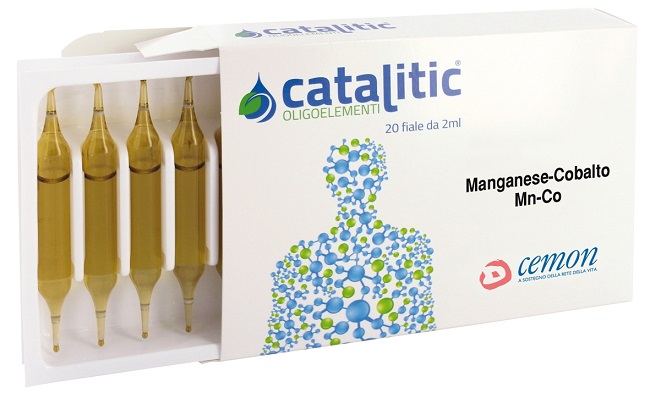 CATALITIC OLIGOELEMENTI MANGANESE COBALTO MN-CO 20 AMPOLLE - latuafarmacia.org