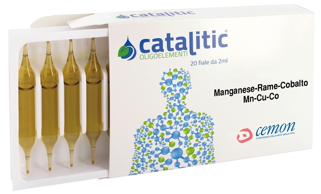 CATALITIC OLIGOELEMENTI MANGANESE RAME COBALTO MN-CU-CO- 20 AMPOLLE - latuafarmacia.org