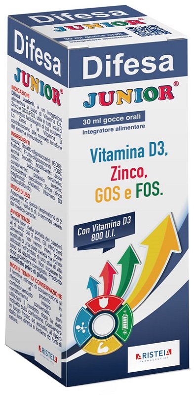 DIFESA JUNIOR GOCCE ORALI 30 ML - latuafarmacia.org
