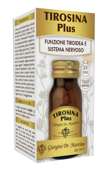 TIROSINA PLUS 100 PASTIGLIE - latuafarmacia.org