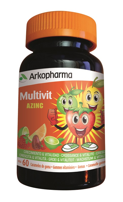 ARKOVITAL MULTIVIT AZINC 60 CARAMELLE GOMMOSE ALLA FRUTTA - latuafarmacia.org