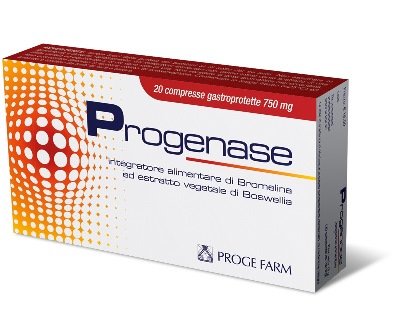 PROGENASE 20 COMPRESSE GASTROPROTETTE - latuafarmacia.org