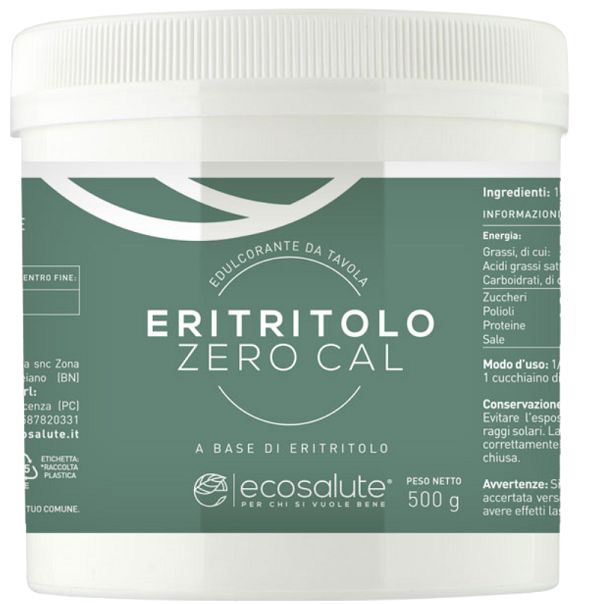 ERITRITOLO ZERO CAL 500 G - latuafarmacia.org