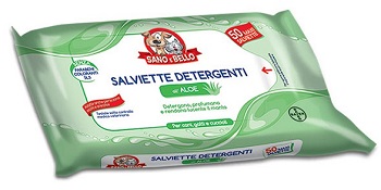 SANO E BELLO SALVIETTE DETERGENTI ALL'ALOE 50 PEZZI - latuafarmacia.org