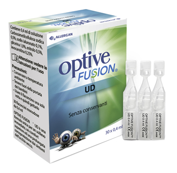 OPTIVE FUSION UD SOLUZIONE OFTALMICA STERILE 30 FLACONCINI MONODOSE 0,4 ML - latuafarmacia.org