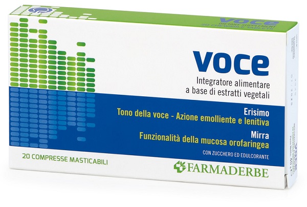VOCE 20 COMPRESSE MASTICABILI - latuafarmacia.org