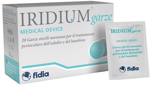 IRIDIUM GARZA OCULARE MEDICATA IN TESSUTO NON TESSUTO 20 PEZZI - latuafarmacia.org