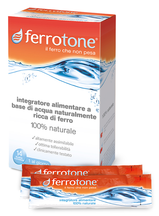 FERROTONE 14 BUSTINE 20 MG - latuafarmacia.org